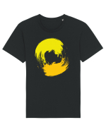 Color Wheel - yellow&orange Tricou mânecă scurtă Unisex Rocker