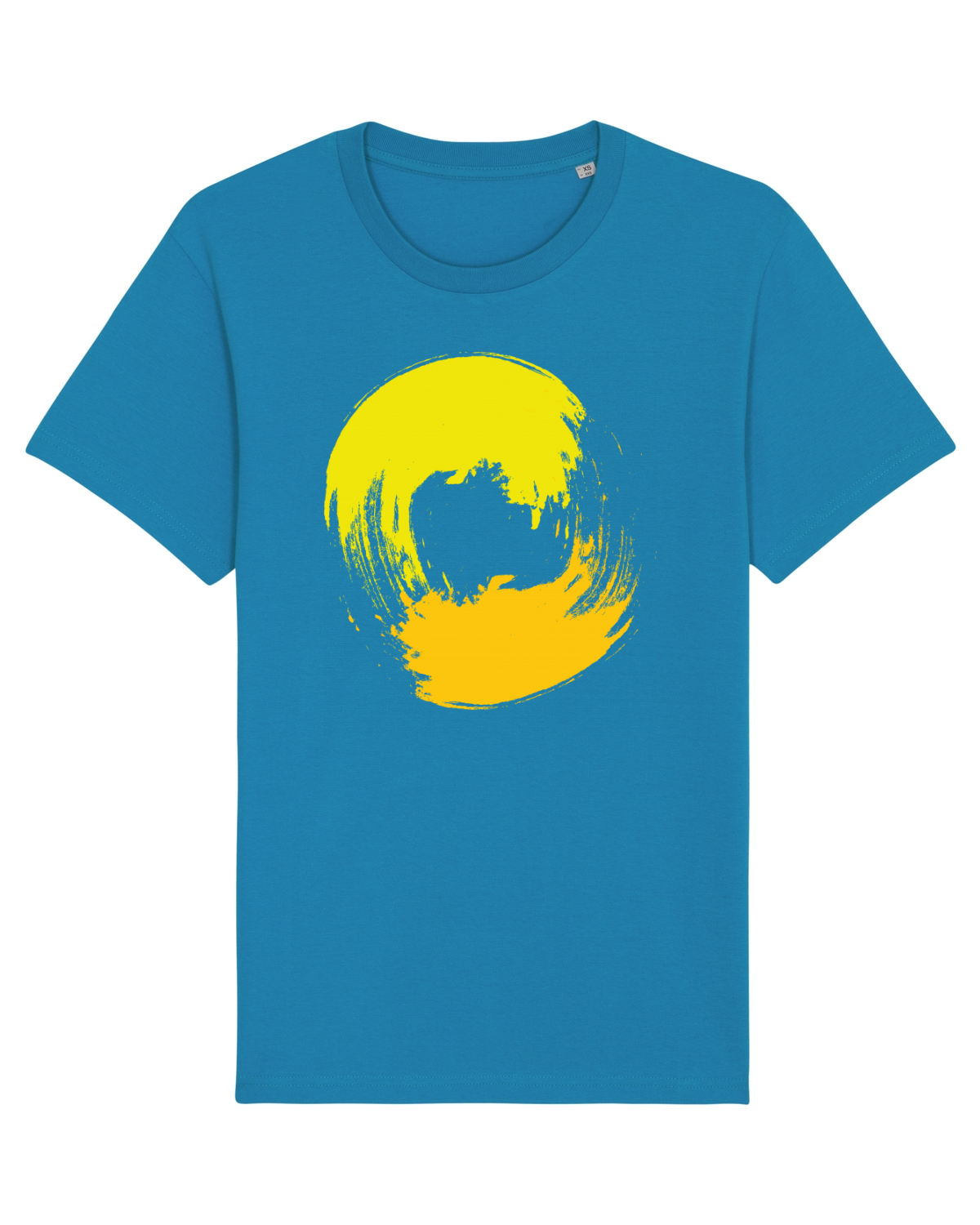 Tricou mânecă scurtă Unisex Rocker Azur
