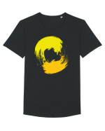 Color Wheel - yellow&orange Tricou mânecă scurtă guler larg Bărbat Skater