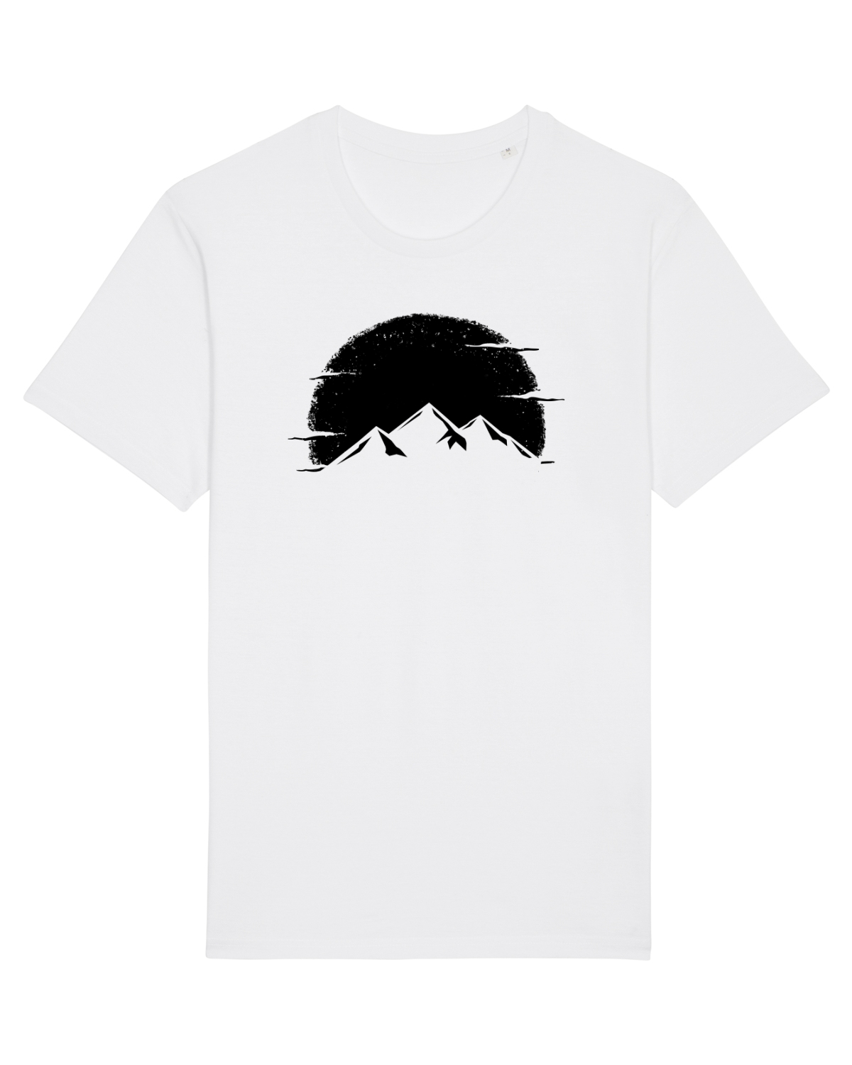 Tricou mânecă scurtă Unisex Rocker White