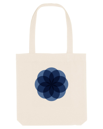 Color Wheel - blue flower Natural