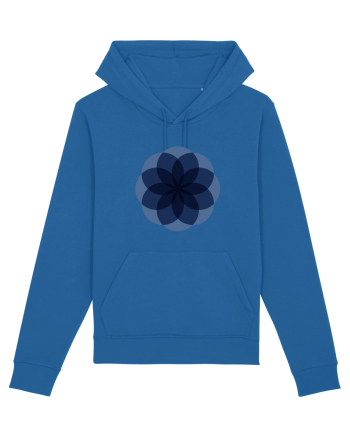 Color Wheel - blue flower Royal Blue