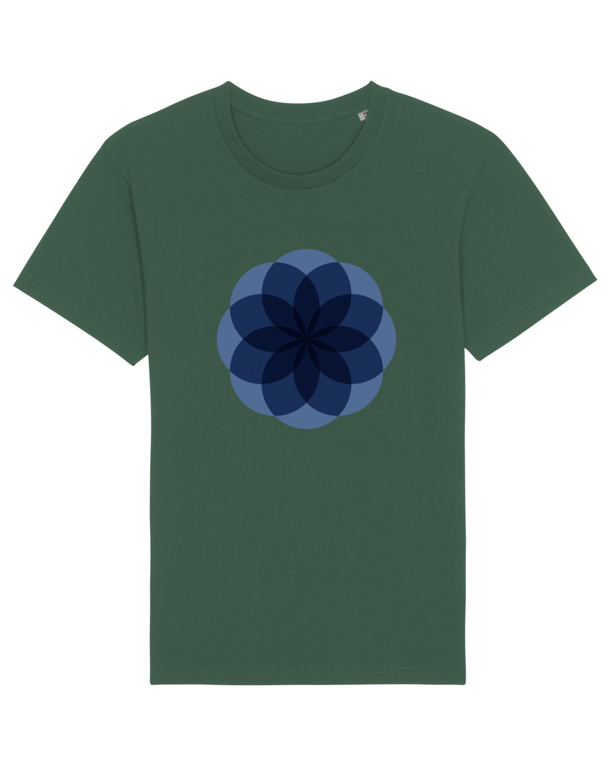 Tricou mânecă scurtă Unisex Rocker Bottle Green