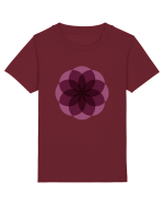 Color Wheel - purple flower Tricou mânecă scurtă  Copii Mini Creator
