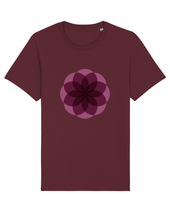 Color Wheel - purple flower Burgundy