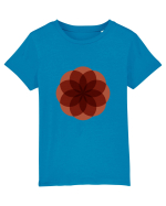 Color Wheel - red flower Tricou mânecă scurtă  Copii Mini Creator