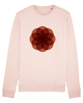 Color Wheel - red flower Candy Pink