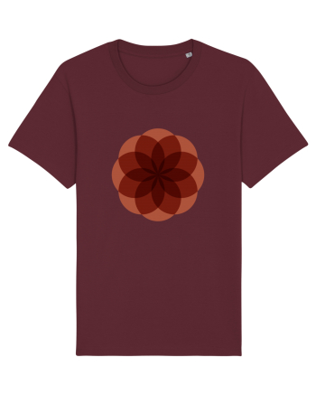 Color Wheel - red flower Burgundy