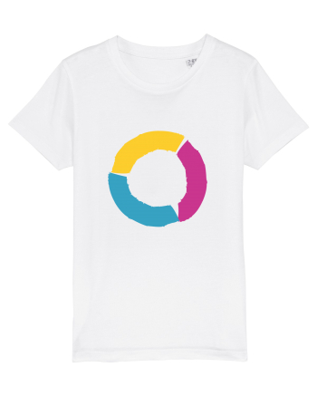 Color Wheel - orange&purple&blue White