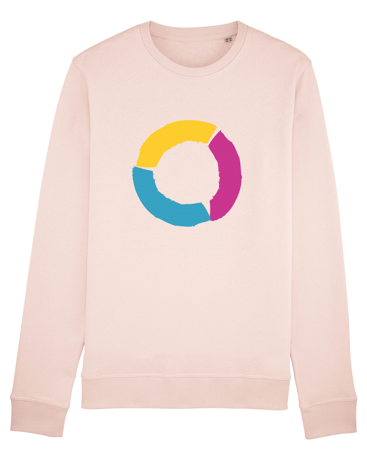 Bluză mânecă lungă Unisex Rise Candy Pink
