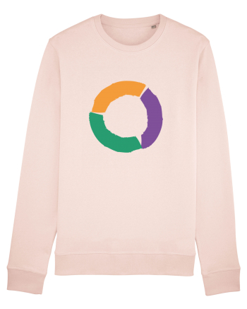 Color Wheel - orange&violet&green Candy Pink