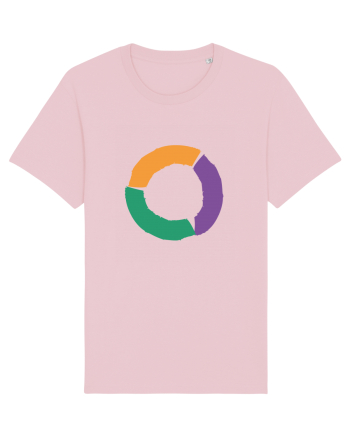 Color Wheel - orange&violet&green Cotton Pink