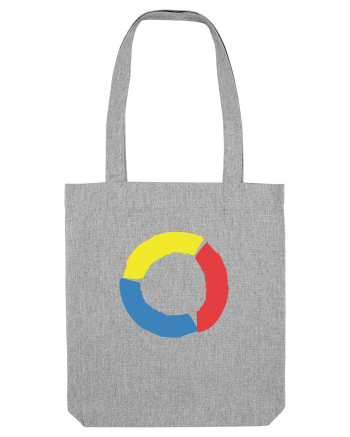 Color Wheel - yellow&red&blue Heather Grey
