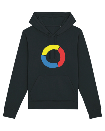 Color Wheel - yellow&red&blue Black