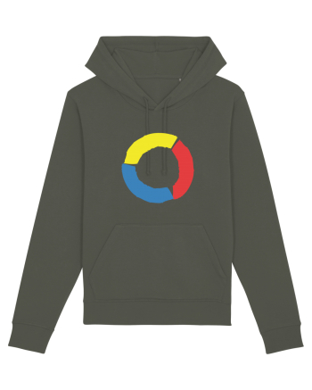 Color Wheel - yellow&red&blue Khaki