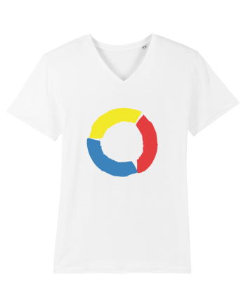 Color Wheel - yellow&red&blue White