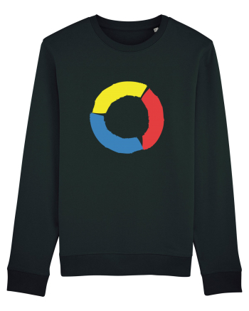 Color Wheel - yellow&red&blue Black
