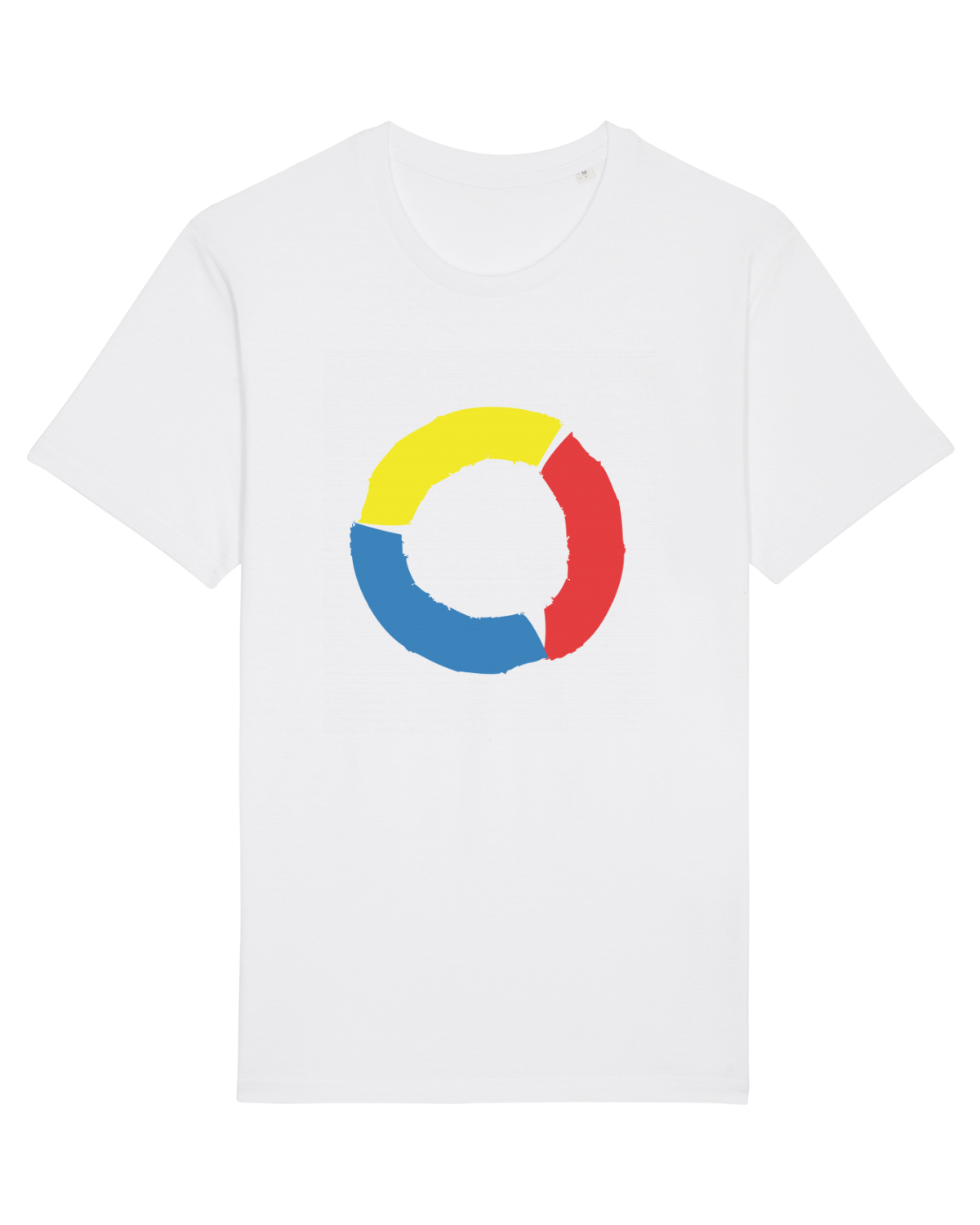 Tricou mânecă scurtă Unisex Rocker White