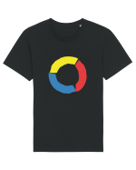 Color Wheel - yellow&red&blue Tricou mânecă scurtă Unisex Rocker