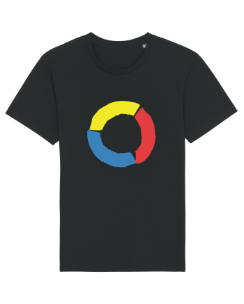 Color Wheel - yellow&red&blue Black