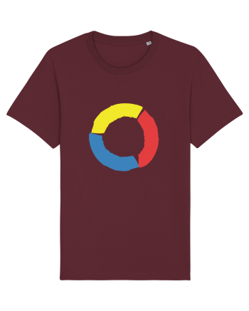 Color Wheel - yellow&red&blue Burgundy