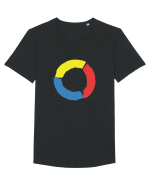Color Wheel - yellow&red&blue Tricou mânecă scurtă guler larg Bărbat Skater