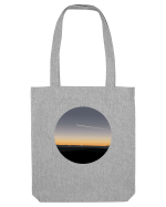 Photo Illustration - airplane in the sunset Sacoșă textilă