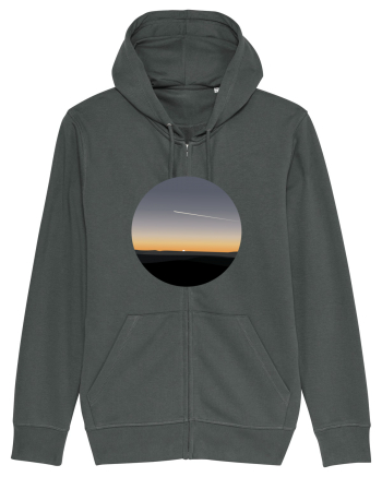 Photo Illustration - airplane in the sunset Anthracite