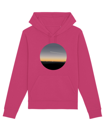 Photo Illustration - airplane in the sunset Raspberry