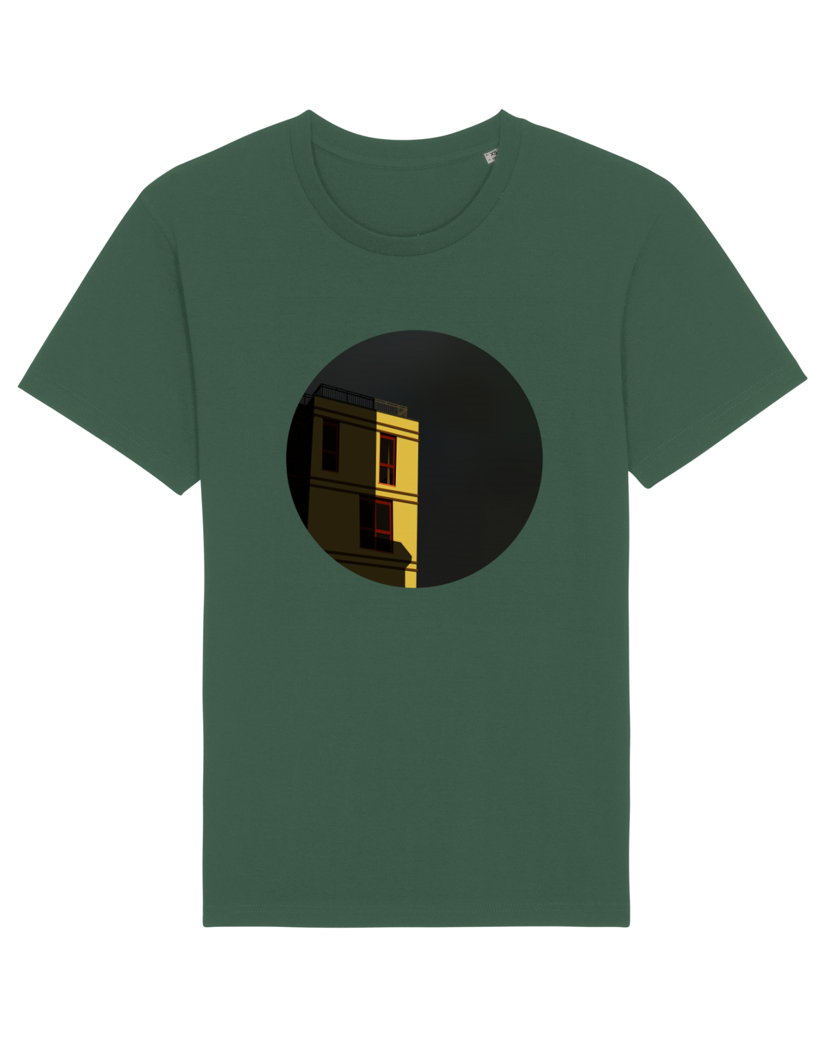 Tricou mânecă scurtă Unisex Rocker Bottle Green