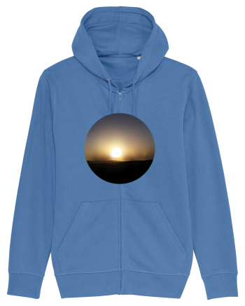 Photo Illustration - sunset haze Bright Blue