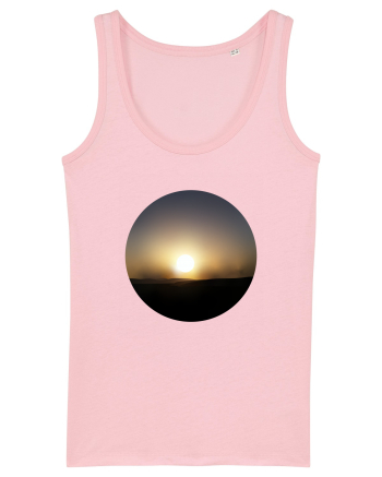 Photo Illustration - sunset haze Cotton Pink