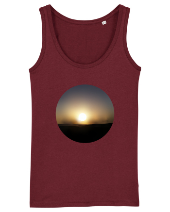 Photo Illustration - sunset haze Burgundy