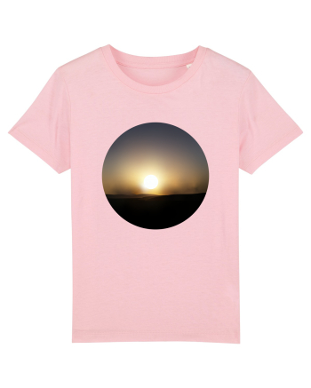 Photo Illustration - sunset haze Cotton Pink