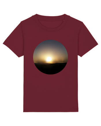 Photo Illustration - sunset haze Burgundy
