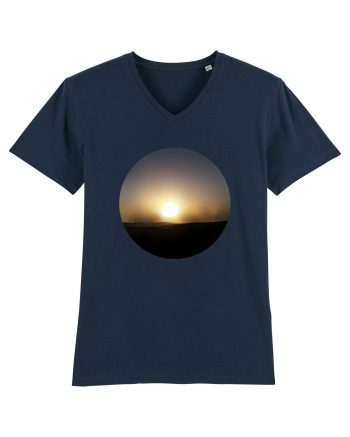 Photo Illustration - sunset haze French Navy