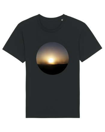 Photo Illustration - sunset haze Black