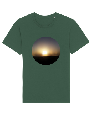 Photo Illustration - sunset haze Bottle Green