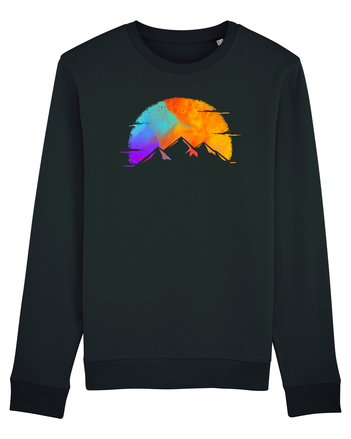 Bluză mânecă lungă Unisex Rise Black