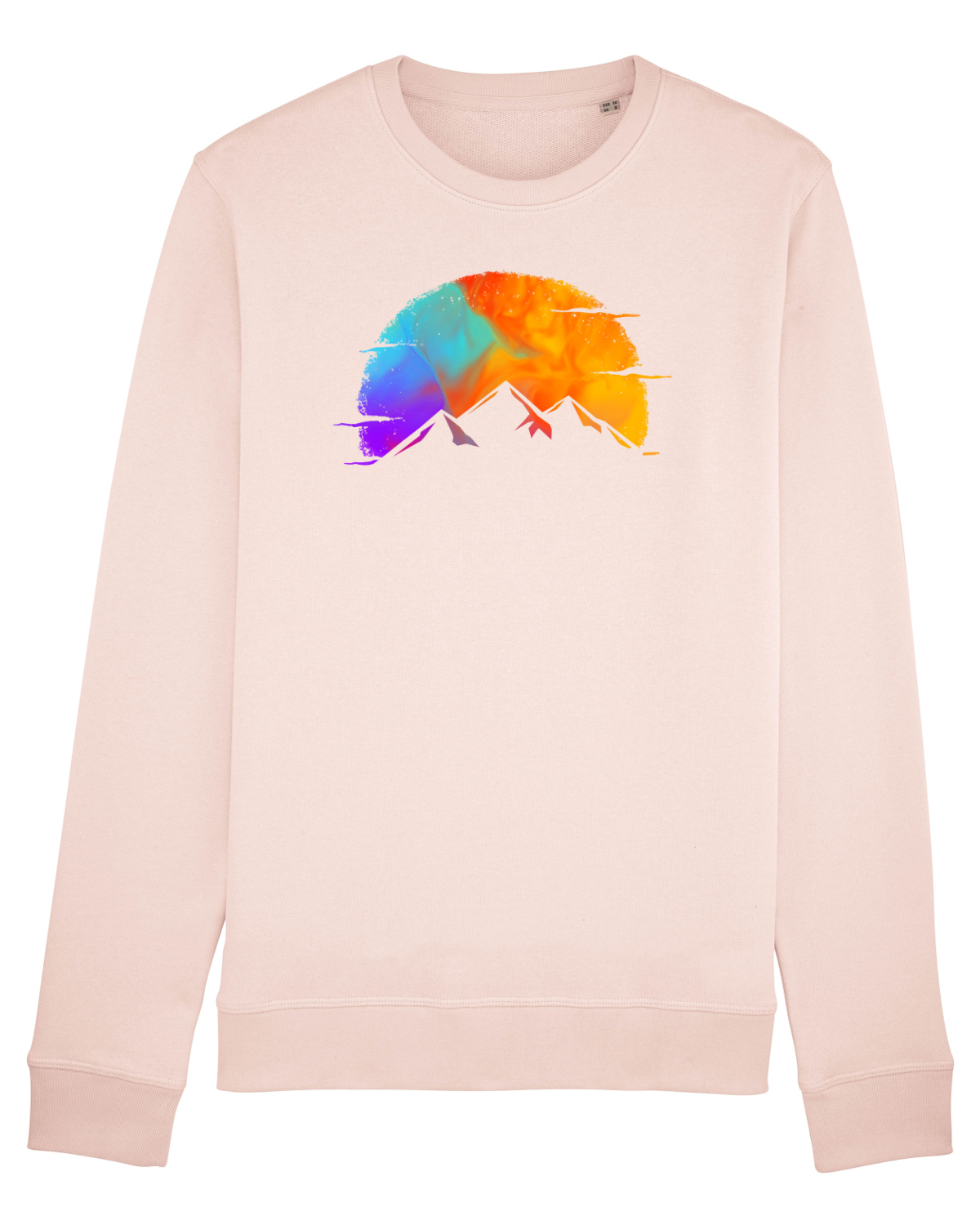 Bluză mânecă lungă Unisex Rise Candy Pink