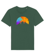 Creste de Munți Tricou mânecă scurtă Unisex Rocker