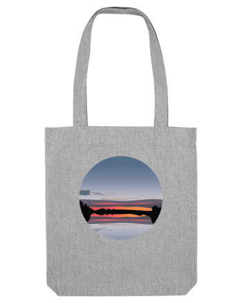 Photo Illustration - reflected sunset Heather Grey