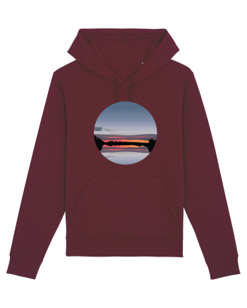 Photo Illustration - reflected sunset Burgundy