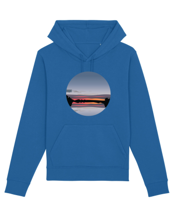 Photo Illustration - reflected sunset Royal Blue