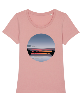 Photo Illustration - reflected sunset Canyon Pink