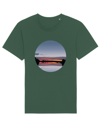 Photo Illustration - reflected sunset Bottle Green
