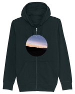 Photo Illustration - moon sunrise Hanorac cu fermoar Unisex Connector