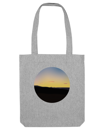 Photo Illustration - three cloud sunset Heather Grey