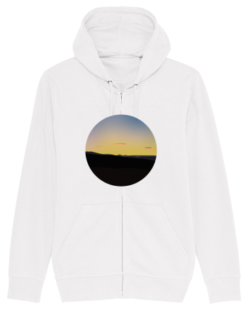 Photo Illustration - three cloud sunset White