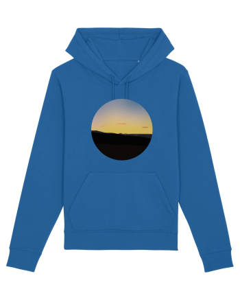Photo Illustration - three cloud sunset Royal Blue